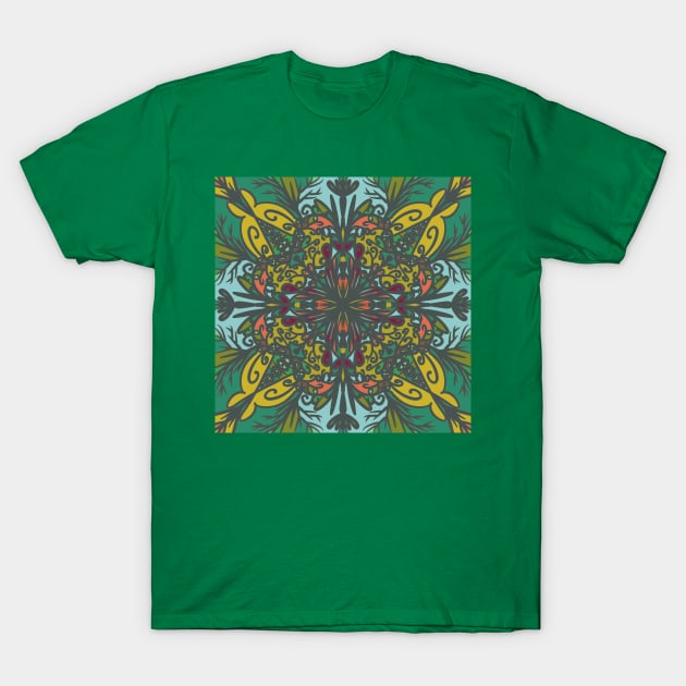 Retro mandala T-Shirt by Xatutik-Art